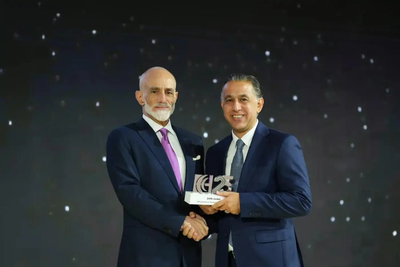 The King Hussein Cancer Foundation and Center Honors Zain Jordan for Its Continued Support as an (Outstanding Donor)
