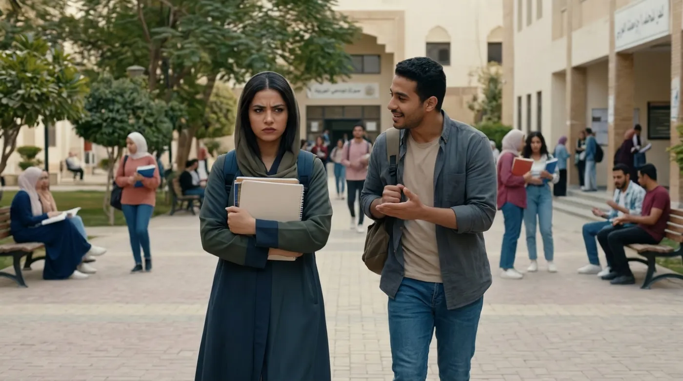 "شو هاللبس الحلو".. أردني يتغزل بفتيات جامعيات وينال عقابه